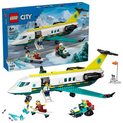 21. LEGO City 60465 Samolot pogotowia ratunkowego