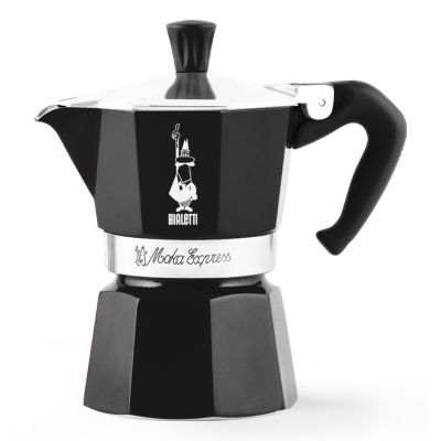 2. Bialetti Moka Exress Kawiarka moka Czarny