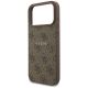 6. Etui Guess 4G Ring Classic Logo MagSafe na iPhone 17 Pro Max - brązowe