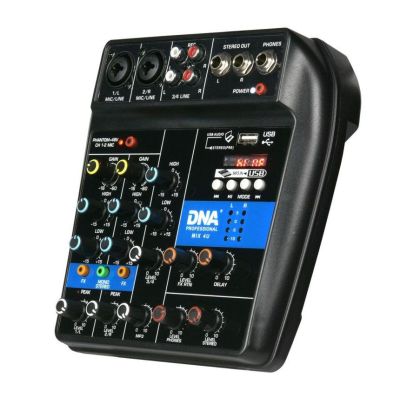 3. DNA MIX 4U - Mikser audio USB MP3 Bluetooth