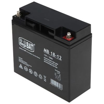 MegaBat MB 18-12 akumulator Ołowiany (VRLA) 12 V 18 Ah