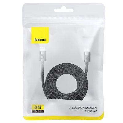 10. Kabel DisplayPort 8K 60Hz 1,5m Baseus High Definition Series - czarny
