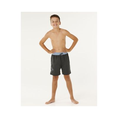 3. Boardshorty chłopięce RIP CURL Eternal Shred Block Volley-Boy czarne