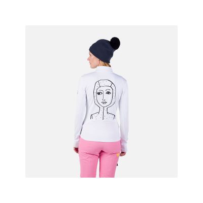 14. Bluza Rossignol W Climi Jkt biały