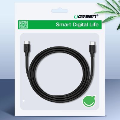 13. Kabel Ugreen US286 USB-C - USB-C 3A 480Mb/s 3m - czarny