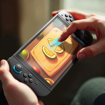 7. Szkło hartowane AMAZINGTHING Radix Full Glass do Nintendo Switch 2 (2 szt.)