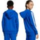 3. Bluza dla dzieci adidas Essentials Full-Zip Hoodie niebieska JY4977