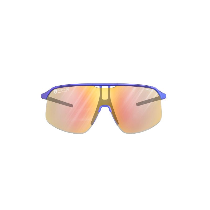2. Okulary Julbo DENSITY Groupama-FDJ metalic blue / white