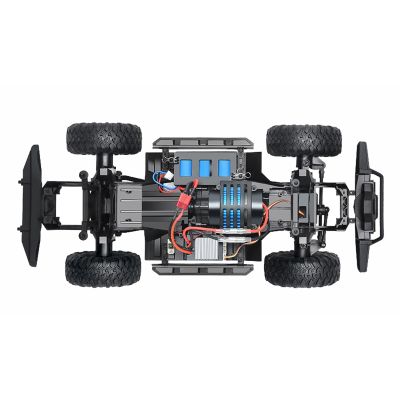 6. Amewi RC Car Dirt Climbing CV Crawler LiIon 1500mAh Niebieski