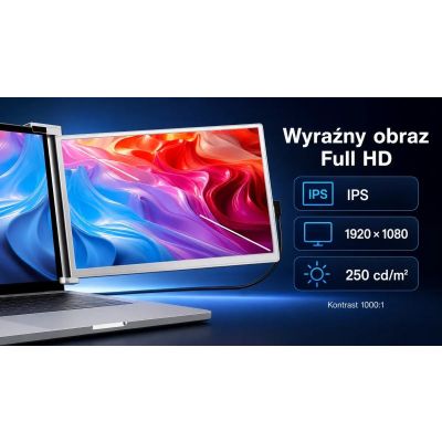10. Monitor dla laptopów EXTRALINK SMART LIFE 14" TO 17"