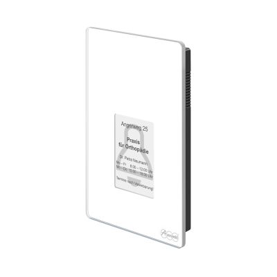 4. Terminal kontroli dostępu Auerswald TFS-Dialog 400 z czytnikiem linii papilarnych - biały