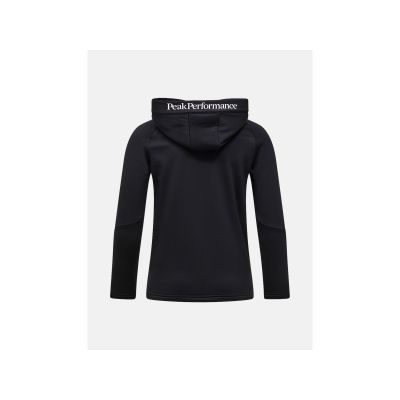 3. Bluza juniorska PEAK PERFORMANCE Jr Rider Essentials Zip Hood kolor czarny