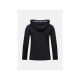 3. Bluza juniorska PEAK PERFORMANCE Jr Rider Essentials Zip Hood kolor czarny