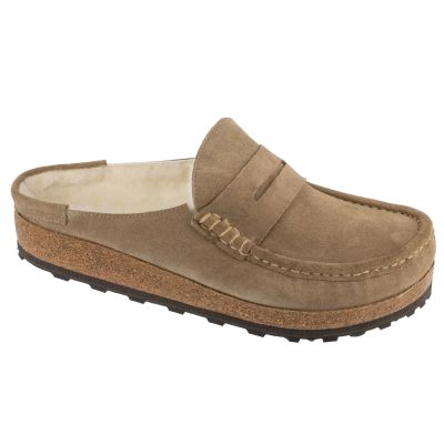 Birkenstock Naples Shearling 1028084 Brązowe 41