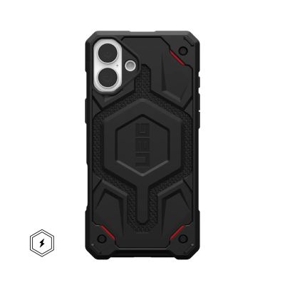 3. UAG Monarch Pro - obudowa ochronna do iPhone 16 Plus kompatybilna z MagSafe (kevlar black)