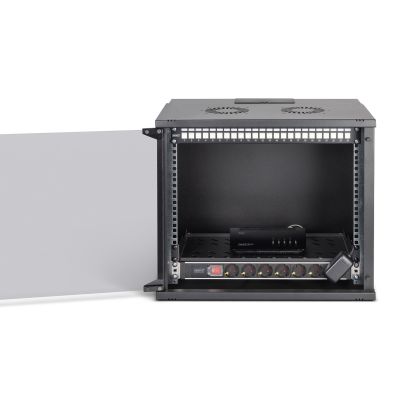 2. Digitus Zestaw sieciowy SOHO Pro, 483 mm (19") - 9U, 540 x 400 mm (szer. x gł.)