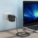 3. Choetech szybka ładowarka sieciowa GaN USB Typ C 61W 3A Power Delivery czarny (Q6006)