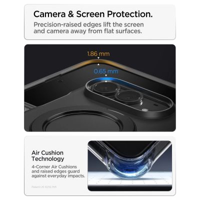 14. Etui Spigen Slim Armor Pro S Magsafe na iPhone Duo - czarne