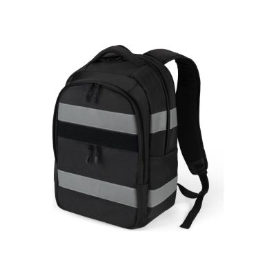 16. DICOTA Hi-Vis V2 plecak Czarny Poli(tereftalan etylenu) (PET), Termoplastyczne elastomery poliuretanowe (TPU)