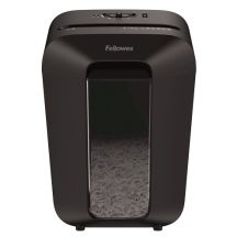 Niszczarka Fellowes LX70, 4407501 kolor czarny, 18 litrów, Niszczy jednorazowo do 11 kartek A4 (70g) na ścinki 4×40 mm (P-4/T-4), Blokada Safety Lock