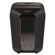 Niszczarka Fellowes LX70, 4407501 kolor czarny, 18 litrów, Niszczy jednorazowo do 11 kartek A4 (70g) na ścinki 4×40 mm (P-4/T-4), Blokada Safety Lock