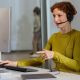 117. Słuchawki przewodowe HP Poly Mission 415 Monaural USB Wired Headset