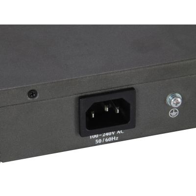 4. LevelOne GTP-5271 przełącznik sieciowy Zarządzany L3 Gigabit Ethernet (10/100/1000) Obsługa PoE Szary