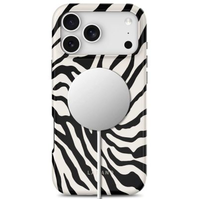 4. Etui Tech-Protect Lamano MagSafe na iPhone 18 Pro / 17 Pro - biało-czarne
