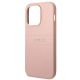 6. Etui Guess Saffiano Strap na iPhone 14 Pro Max - różowe