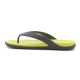 6. CROCS COAST FLIP SLATE GREY/CITRUS 212035-0GG