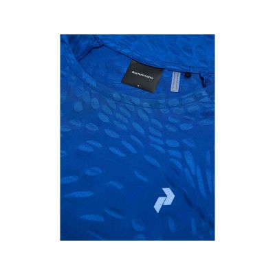 4. Koszulka męska PEAK PERFORMANCE M Discover T-Shirt kolor niebieski