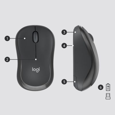 2. Zestaw LOGITECH MK295 US Silent Wireless