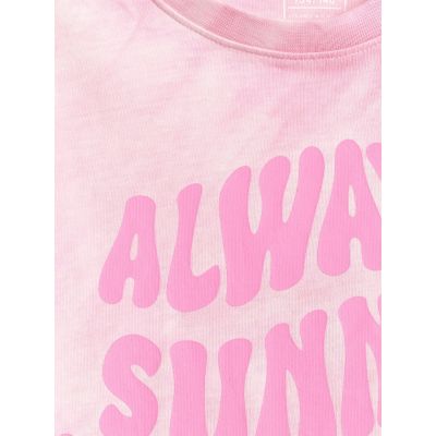 6. T-shirt bawełniany dziewczęcy 4F 4FJRSS26TTSHF3911-56A