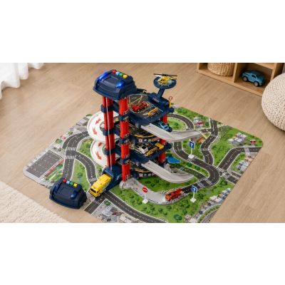 7. Extralink KIDS PARKING SAMOCHODOWY GARA? Z ELEKTRYCZN? WIDN? AUTKA SAMOCHODZIKI DLA DZIECI
