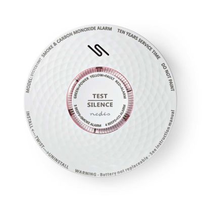 3. Czujnik dymu i czadu Nedis DTCTCS10WT