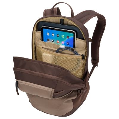 4. Thule EnRoute TEBP5216 - Tinted Taupe/ Nuanced Brown plecak Plecak turystyczny Brązowy, Szarobrązowy Nylon