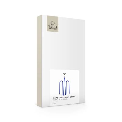 2. Smycz Tech-Protect C7S Rope Crossbody Strap - niebieskie