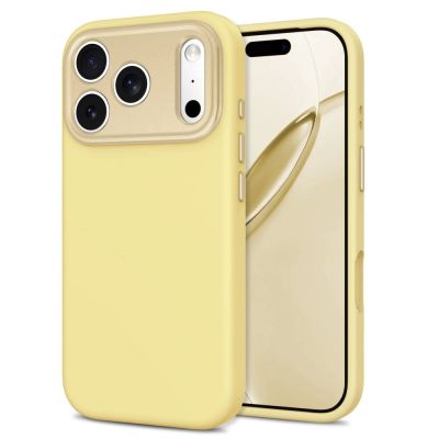 2. Etui Tech-Protect Uniq MagSafe CC na iPhone 18 Pro / 17 Pro - żółte