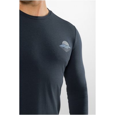 Longsleeve męski VIKING Escalante Man Bamboo granatowy   XL