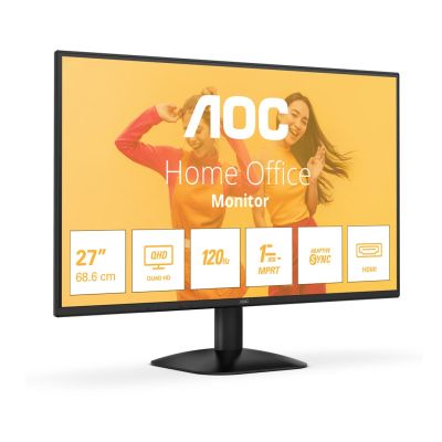 18. Monitor AOC (27") Q27B35S3 16:09 HDMI+DP IPS black