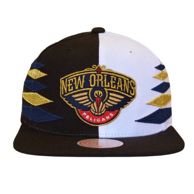 2. Czapka z daszkiem Mitchell & Ness NBA Diamond Cut New Orleans Pelicans - HHSS1093-NOPYYPPPBKWH