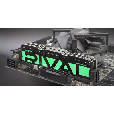 2. DDR4 2x32GB KIT UDIMM goodram RIVAL Radiant Green