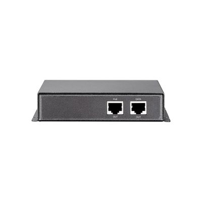 2. Wzmacniacz sygnału LevelOne PoE+ 1xPoE 100Mbps szary