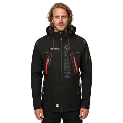 16. Kurtka Geographical Norway Techno Softshell M WU1060H/GN-BLACK