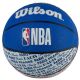 2. Piłka do koszykówki Wilson NBA City Paris Mini Ball WZ4033001XB