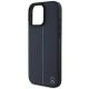 6. Etui Mercedes MB Blue Line Leather MagSafe na iPhone 16 Pro Max - granatowe