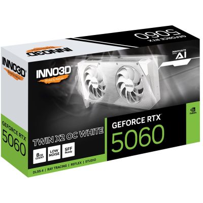 5. Karta graf. INNO3D RTX 5060 Twin X2 OC 8GB WHITE