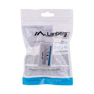3. LANBERG ZŁĄCZKA SIECIOWA PRZELOTKA 2X RJ45 KAT.5E UTP AD-RJ45-RJ45-OU5