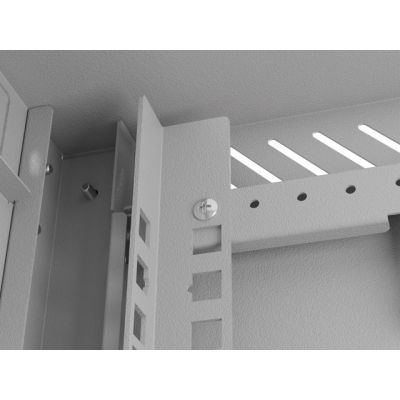 8. Lanberg WF11-3309-10S stojak 9U Szafa wisząca Szary