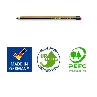 3. Staedtler 180M 22-1 rysik do PDA Czarny, Żółty